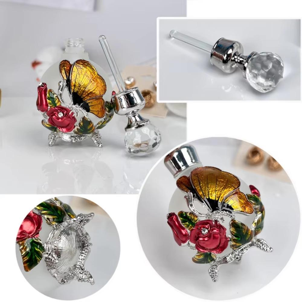 Empty Essential Oil Bottle Vintage Oil Dispenser Bottle Wedding Decor Perfume Bottle  Girl