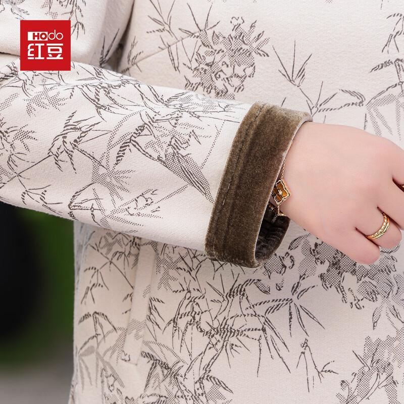 Hodo Women's Mid-Age New Chinese Style Round Neck Jacket