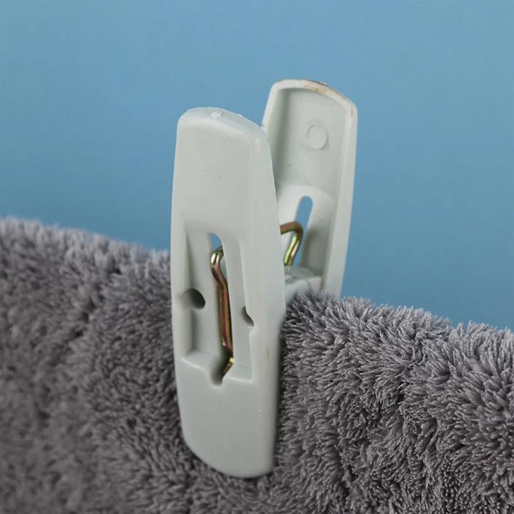 10PCS Random Color Household Clothespin Plastic Spring Clip Anti-slip Clothespin Multi-colored Underwear Fixing Clip Socks Clips