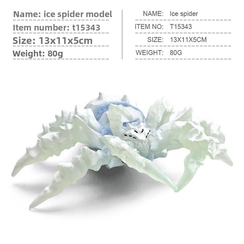 Spider Model Pvc Ornament Halloween Prop For Horror Themed Parties Events And