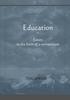 The Education, Essay In the Form of a Symposium Book