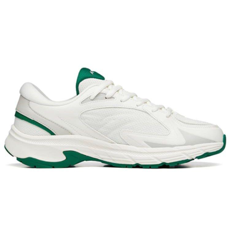 Anta AT952 Retro Breathable Low-Top Sports Casual Shoes Men Sneakers White Green Gray 912235597-1