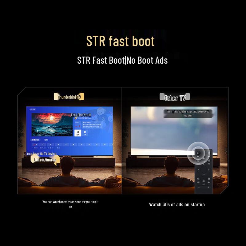 TCL Thunder Bird Sparrow 5 25 Series 4K Smart TV