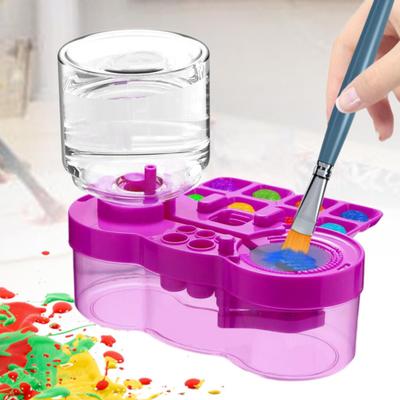 6 in 1 Pinselreiniger Künstler Lehrer Kinder Pinselhalter