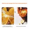 Orange Peeling Tool - Household Peeler for Oranges, Grapefruits, and Navel Oranges, Kitchen Fruit Peeler