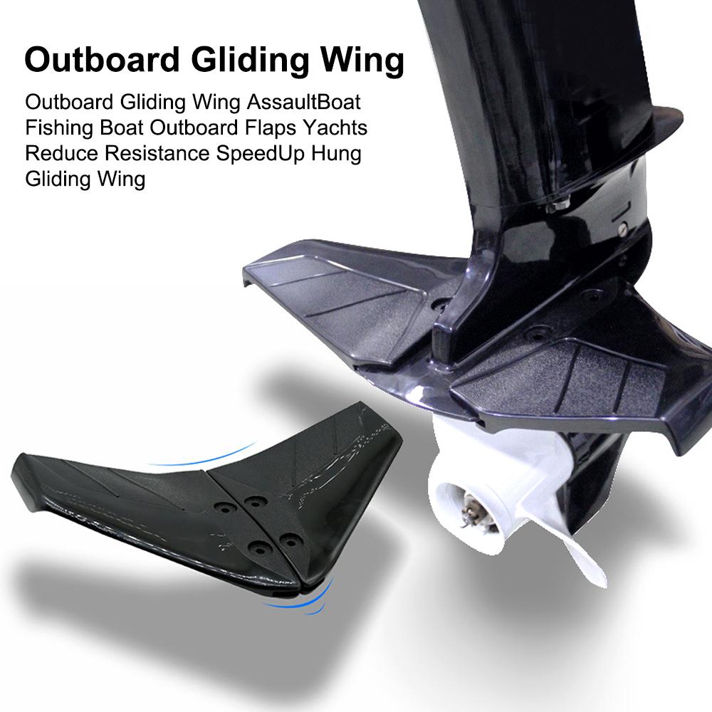 Outboard Gliding Wing AssaultBoat Fishing Boat Outboard Flaps Yachts Reduce Resistance SpeedUp Hung