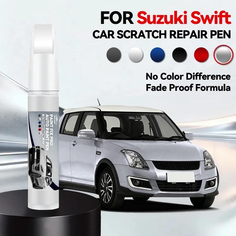 

Specialized Automobiles For Suzuki Swift Car Paint Repair Pen Touch Up Scratch Remover DIY Auto Accessories Black White Blue Red срібний