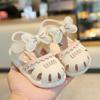 Girls' Soft Sole Non-Slip Sandals New Summer Breathable Velcro Casual Shoes Fashionable Toddler Baby Shoes
