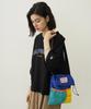 Milkfed Multi-Color Shoulder Bag, Blue