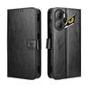 For ZTE nubia Neo 3 5G PU Leather Case with Strap Crazy Horse Texture Phone Wallet Cover