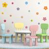 Children's Bedroom Wall Stickers Kindergarten Decoration Bedroom Accessories Colorful Flowers Wall Decorations Living Room