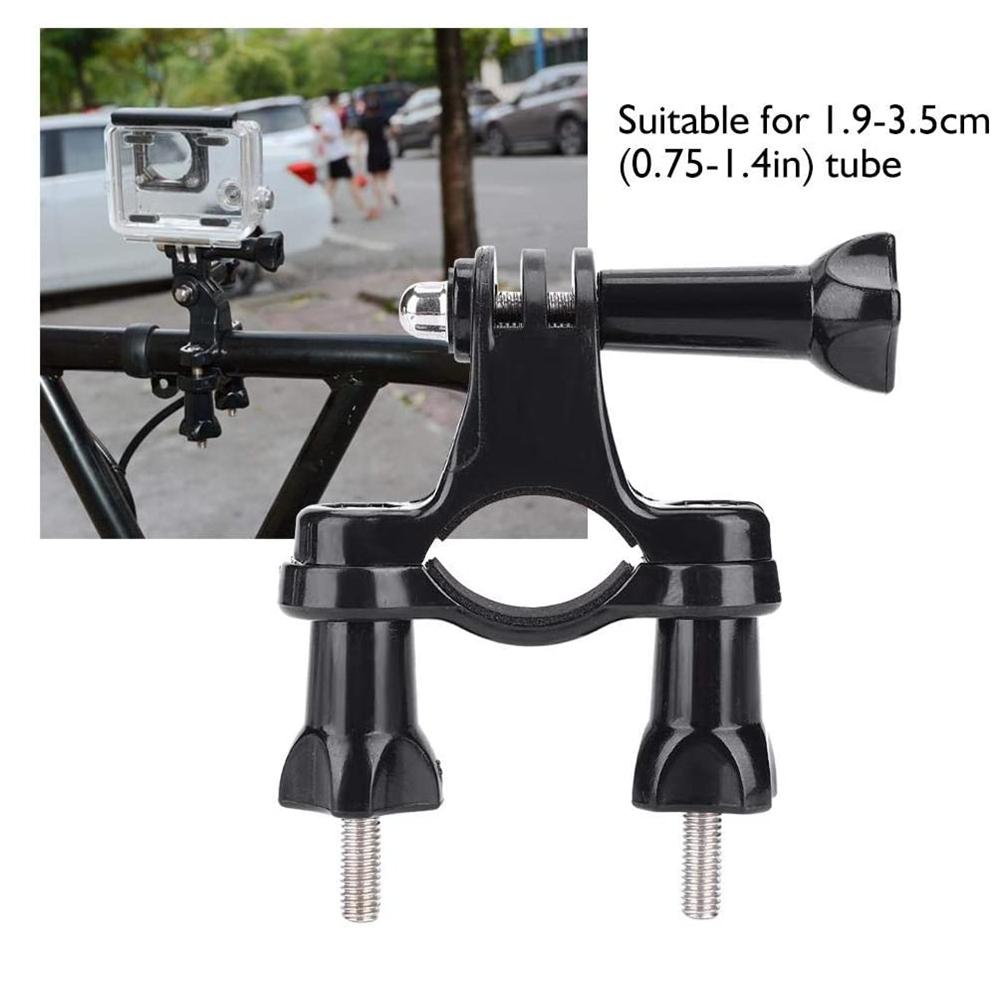 Bicycle Handlebar Bike Tube Mount Stand for GoPro Insta360 Ace Dji Action 6 5Pro Clamp for Metal Screws Adjustable Arm