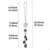 Bling And Drops Car Accessories, Decoration Pendant Crystal Rhinestone Shiny Ornament