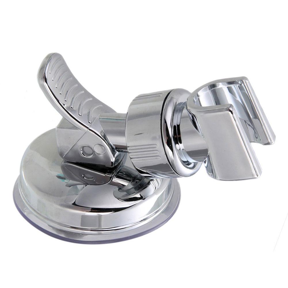 1-3PCS Universal Adjustable Hand Shower Holder Suction Cup Holder Full Plating Head Bathroom Bracket Stable Rotation Suction