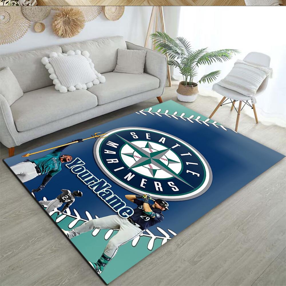 Seattle Seahawks Customizable Name Carpet Design For Decorate Room Dining Room Hallway Study Room Antislip Carpet Office Home Decor