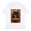 Womens Funny RaUnisex Cat Printed TShirt Summer Loose Short Sleeve Tops Fashion Animal Graphic Tees Casual ONeck Clothing