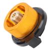Camping Stove Butane Gas Adapter for Long Gas Tank Adapter To Convert Lindal Type Valve Output