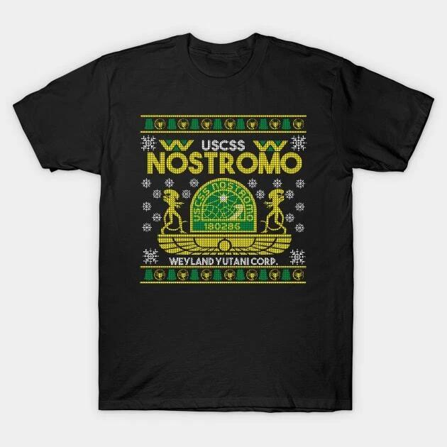 Nostromo Ugly Xmas Sweater Made in Australia T-Shirt XL