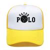 New Waterpolo Player Print Casual Women Unisex Unisex Summer Parentchild Hats Mesh Visor Outdoor Sun Hat