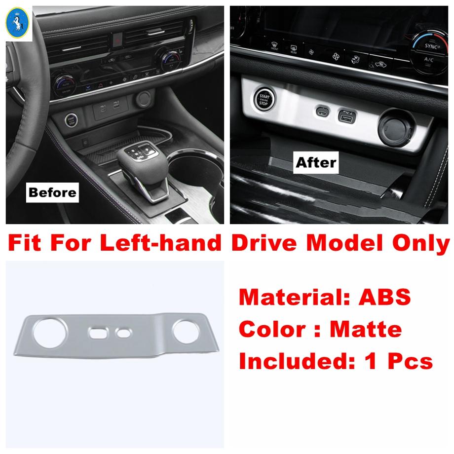 Matte Car Water Cup Holder / Gear Shift Lift / Air AC Accessories Cover Trim For Nissan X-Trail X Trail / Rogue T33  - 2026