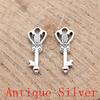 Classic Key Shaped Charms Pendant For Bracelet Necklace Jewelry Making Craft Findings
