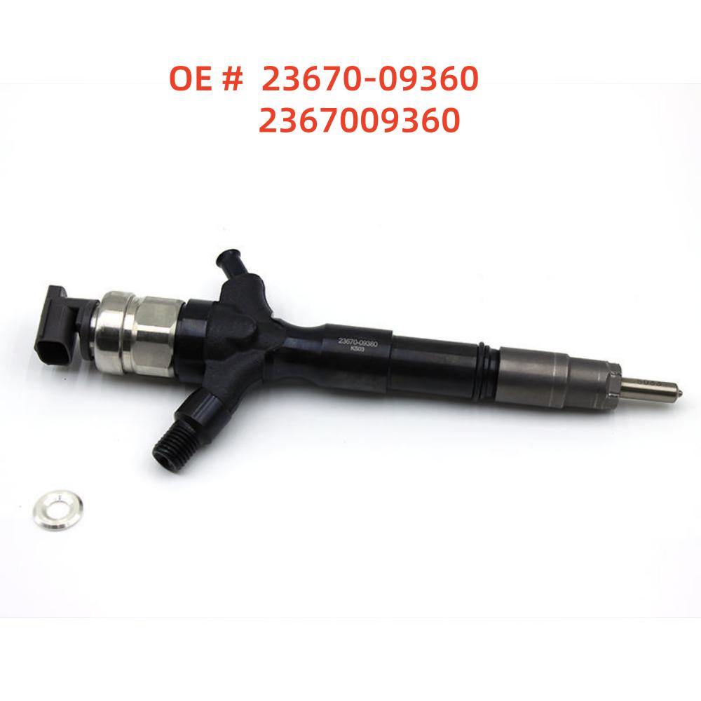 High quality New 23670-09360 2367009360 Fuel Injector for Toyota 2KD-FTV