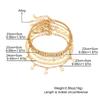 Accessory Star for Women Daily Wear Snake Chain Ankle Beach Vacation 5pcs/set Gift Anklet Tassel  Jewelry