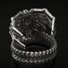 Hot Selling Punk Motorcycle Style In Europe and America, Personalized and Domineering Skull Claw Ring