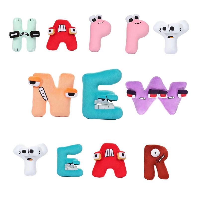 Alphabet Lore Plush Pillow Doll for Children's Educational Fun