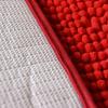 Mikrofaser Kurzhaar Chenille Fußmatte Badezimmer Wohnzimmer Türvorleger Schlafzimmer Teppich Stufenmatte Rutschfester Teppich