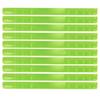 10PCS 40*3cm Snap Bracelet Armbands High Visibility Safety Reflector Strips  Cycling