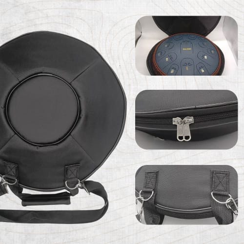 XIAOSHI Slit Drum, 15-Note, 14-Inch, C Major, with Japanese Sheet Music, Tongue Drum, Available In 10 Colors, Carbon Steel, Ideal for Yoga, Meditation