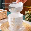 Ru Han Elegant 16-Piece Ceramic Dinnerware Set