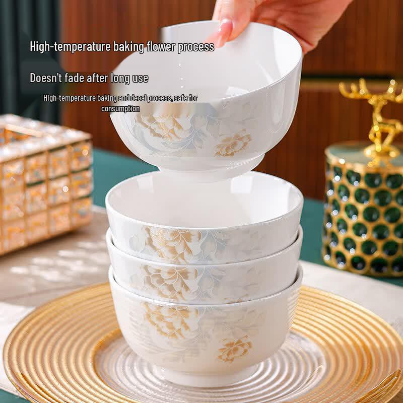 Ru Han Elegant 16-Piece Ceramic Dinnerware Set