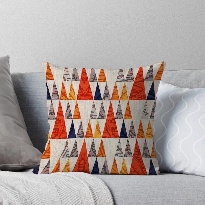 Haus Dekorativ Zuhause Kissenbezug für Sofa Kissenbezug 45*45 Nordisch 40*40cm 40x40cm 50x50 60x60 Wohnzimmer abstrakt schwarz grau