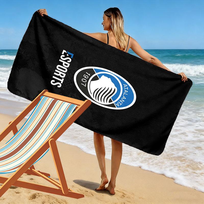 Atalanta Game Vibes Print Beach Towel, Large Soft Quick Dry Towel for Beach Camping Swimming