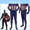 Et Costume Combinaison Zentai Léger Avengers Captain America Steve Rogers**