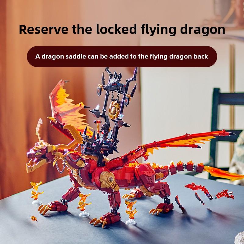 

Новые совместимые наборы Mighty Source Dragon of Motion Креативные строительные блоки Игрушечные украшения Детские игрушки Подарок NO BOX