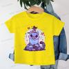 Cotton Kids T-shirt K-Pop Demon Hunters Tiger Shirt Fans Gift Toddler Girl Boy KPop Demon Hunters Tiger Short Sleeve Tshirt 2025