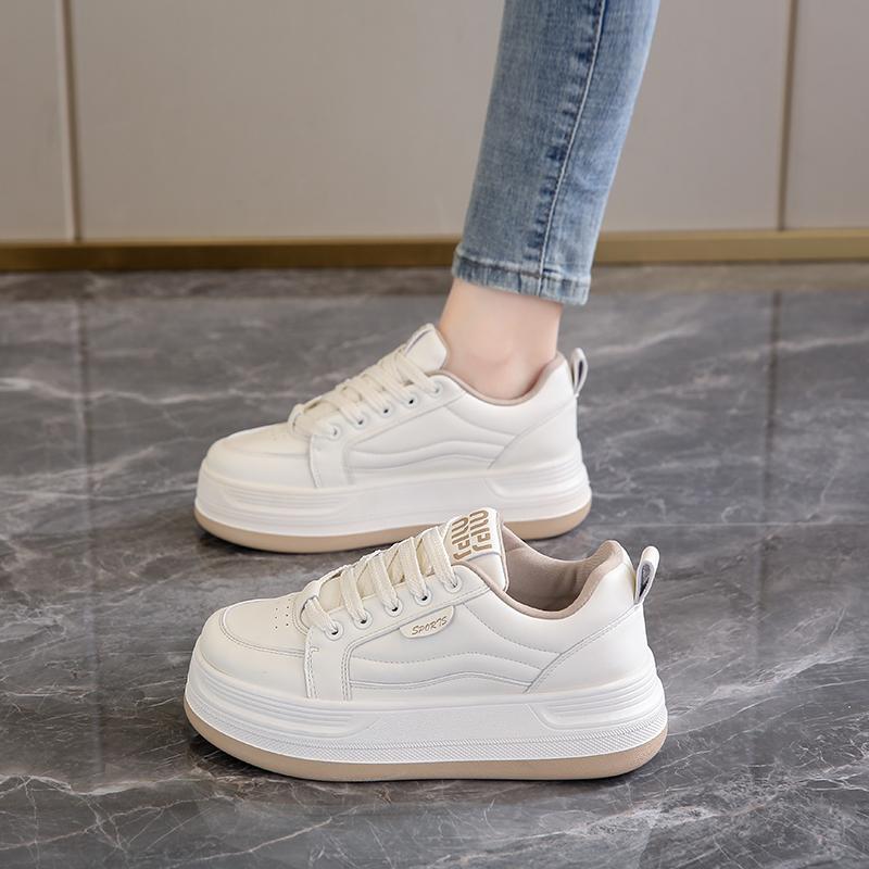 Pregnant women s new autumn small size heightened thick baseplate shoes 34