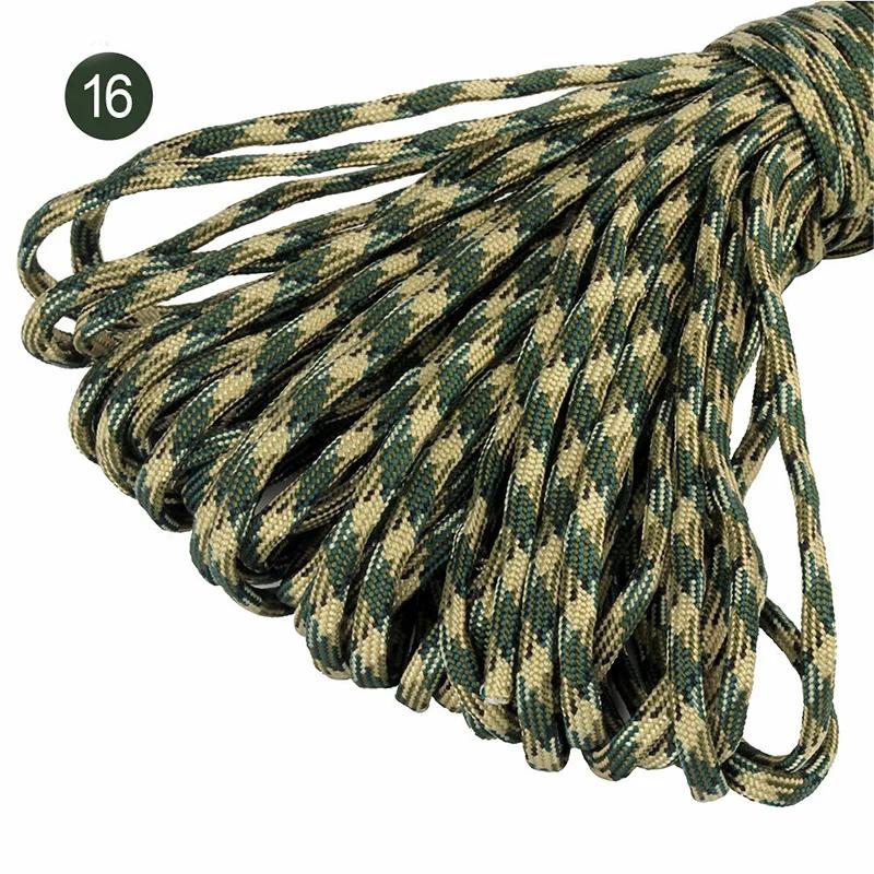 5/10/20M 5mm Parachute Cord 7 Core Strand Ropes Camping Tent Rope for Outdoor Bundling Bag Climbing Cords DIY Material