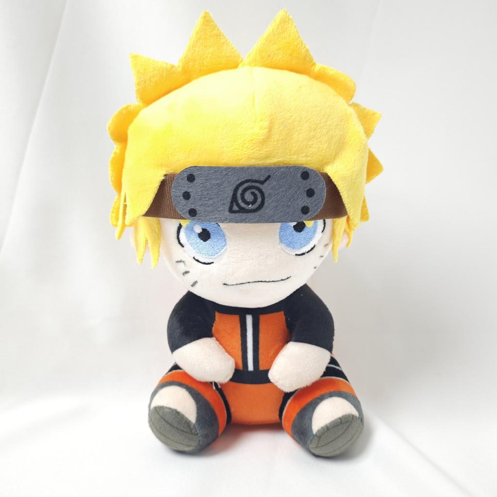New Anime Peripheral Naruto Plush Toy Uzumaki Naruto Sasuke Doll Children's Toy Birthday Gift