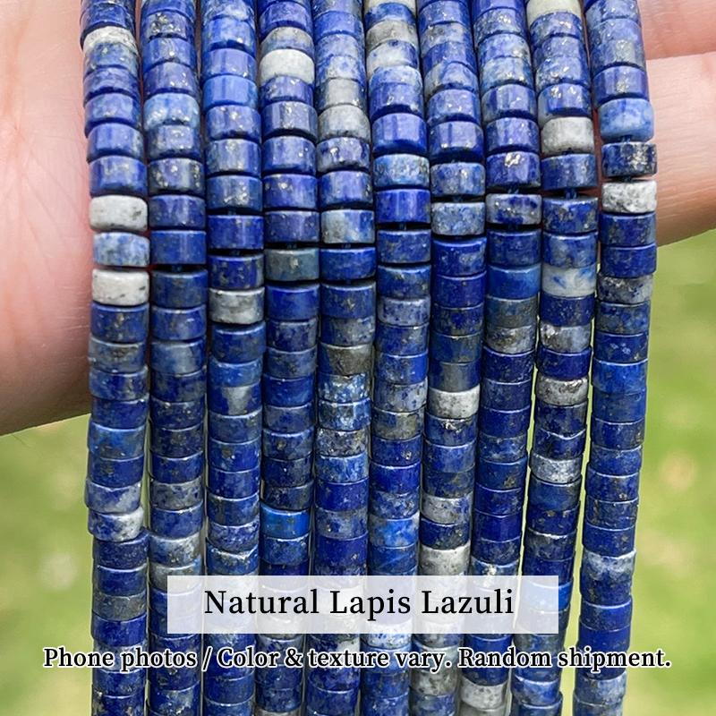 4x2mm Natural Pink Opal Turquoise Jasper Rondelle Beads Cylinder Flat Loose Spacer Bead For Jewelry Making Diy Bracelet Necklace