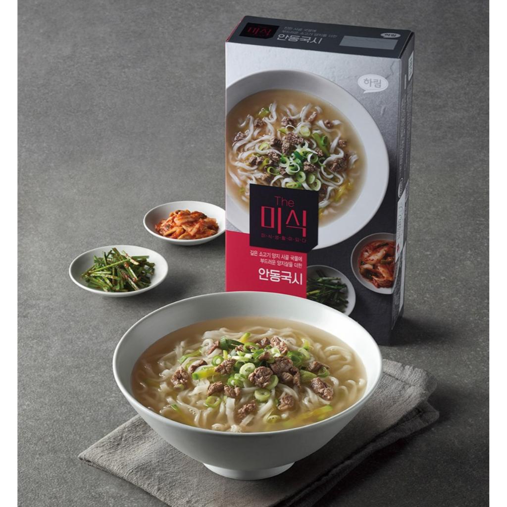 [The Mishik] Andong noodles(Beef Soup Noodles) 2EA