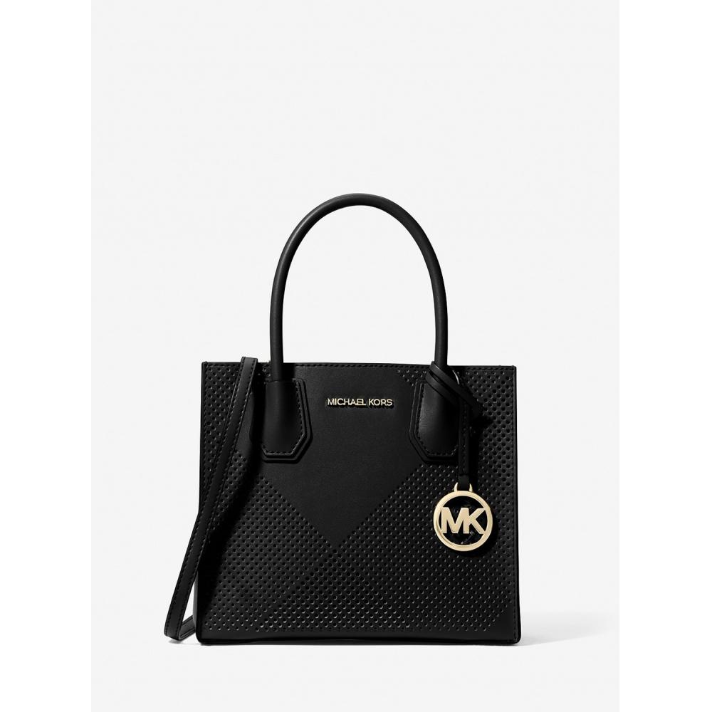 

СУМКА-ШОППЕР MICHAEL KORS MERCER СРЕДНЯЯ 35T4GM9M2Y1 ЧЕРНАЯ С ПЕРФОРАЦИЕЙ-ШОППЕРОМ