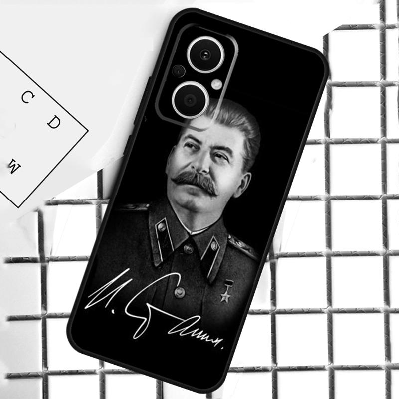Russian Stalin Ussr Phone Case For OPPO Reno 8T 7 8 Lite 14F 14 13 12 11 F 10 Pro OPPO Find X8 X6 X5 Pro Cover