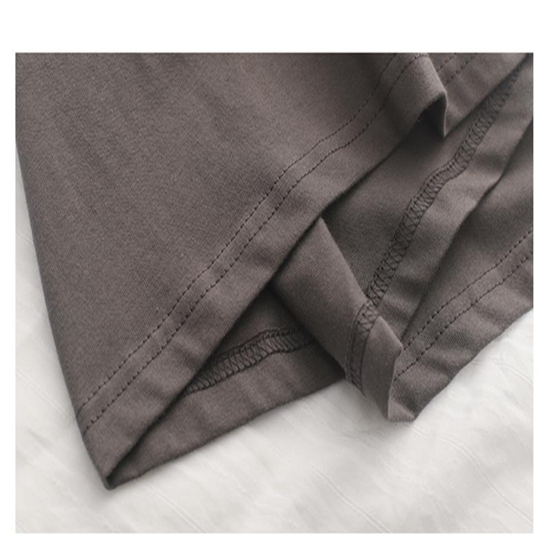 Hirsionsan Vintage Printing Cotton T Shirts Women New Soft Harajuku Loose Female Tees England Style Summer Casual Tops Gotic Graphic T Shirt