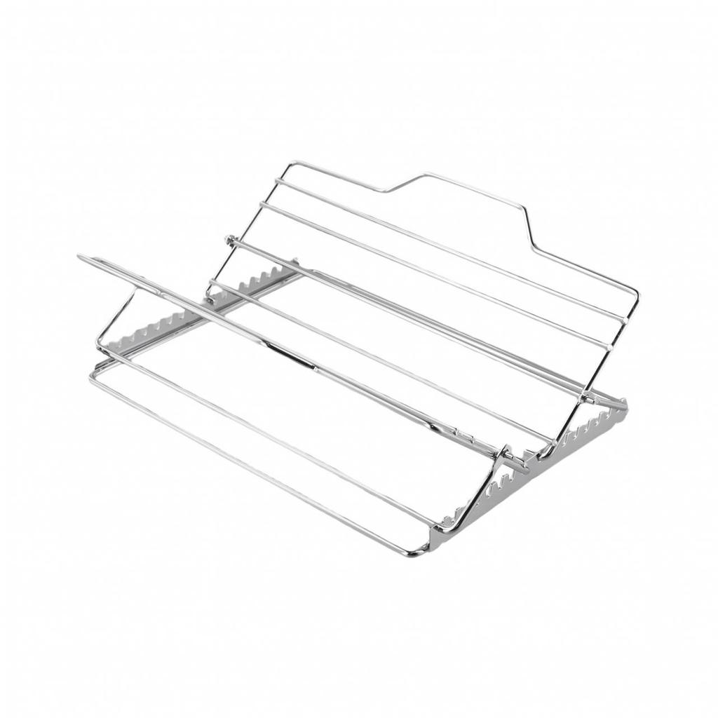 Adjustable Height For Roasting Rack for Oven or Grill Use Easy To Maintain