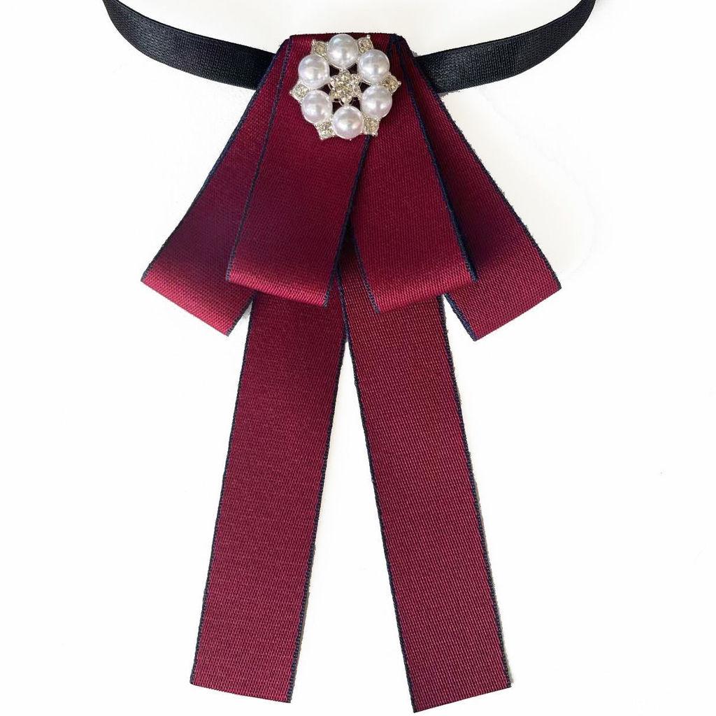 College Style Butterfly Bow Tie For Women With Silk Polyester Material For Graduation Photos