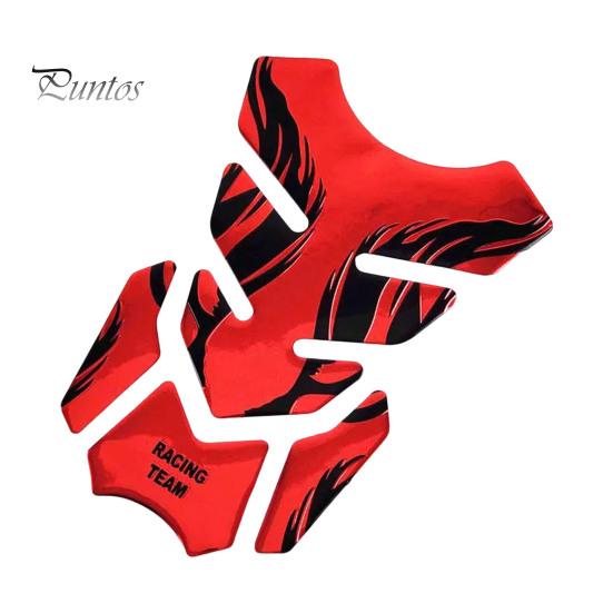 

Универсальная 3D наклейка на бензобак мотоцикла, самоклеящаяся, сильная липкость, водонепроницаемая, легко наносится, защитная наклейка для топливного бака, накладка красный